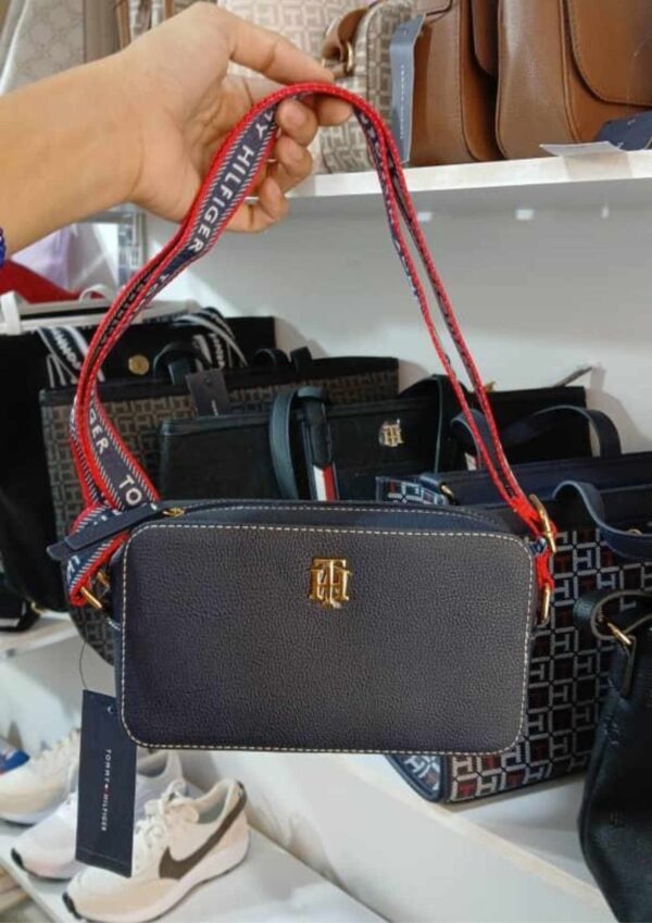 Cartera Tommy Azul Oscuro