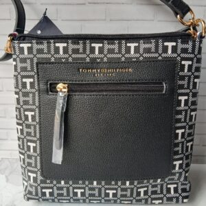 bandolero negro con gris