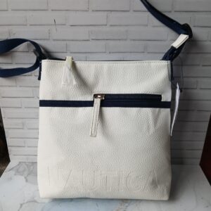 bandolero blanco con azul nautica