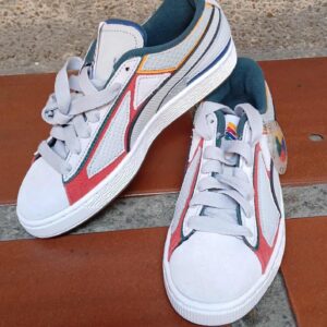 Zapatos Puma Verde con Gris