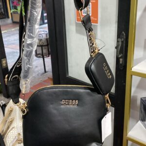 cartera negra guess negra